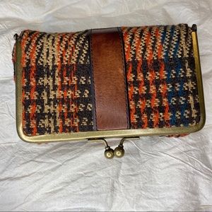 Fossil Threaded Cosmetic Plaid